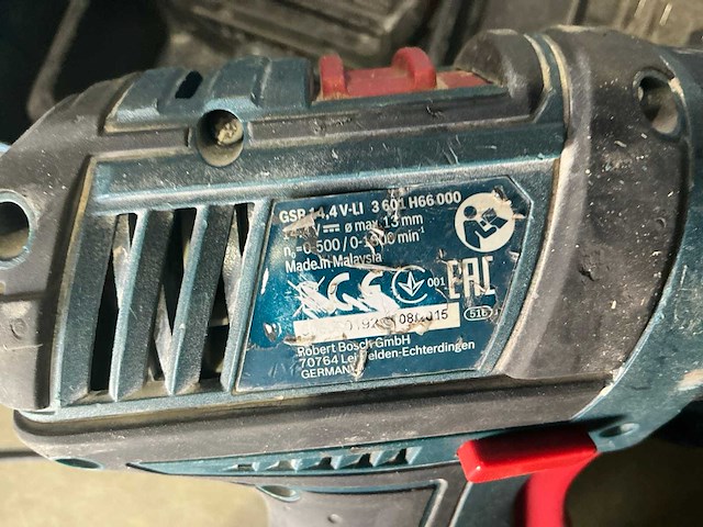 Bosch boormachine (3x) - afbeelding 5 van  8