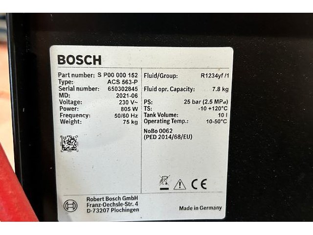 Bosch diagnosetoestel voor aircoservice - afbeelding 5 van  14
