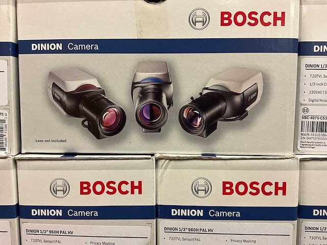 Bosch dinion vbc-4075-c51 beveiligingscamera (9x) - afbeelding 1 van  11