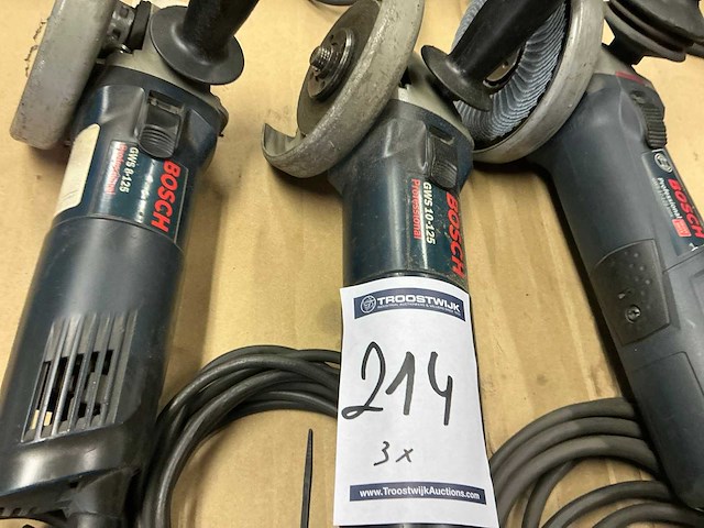 Bosch diverse haakse slijpers (3x) - afbeelding 5 van  6