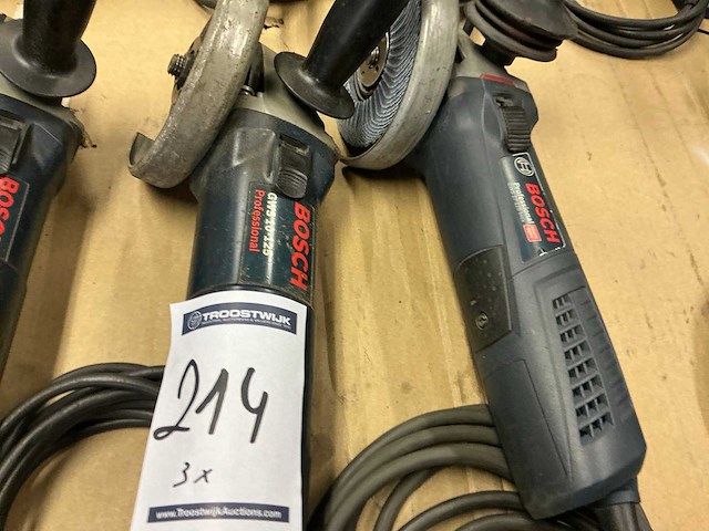 Bosch diverse haakse slijpers (3x) - afbeelding 6 van  6