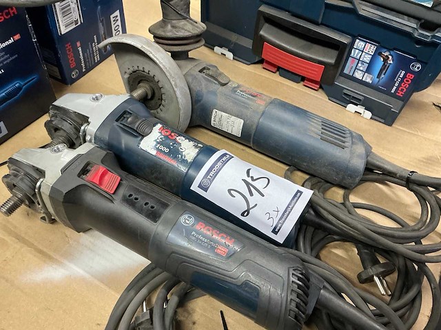 Bosch diverse haakse slijpers (3x) - afbeelding 4 van  4