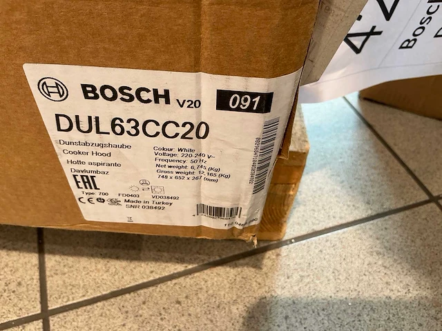 Bosch dul63cc20 afzuigkap - afbeelding 4 van  4