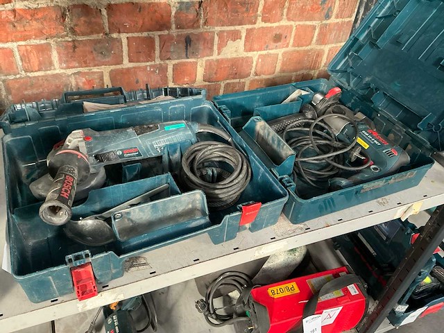 Bosch elektrisch gereedschap (2x) - afbeelding 1 van  9