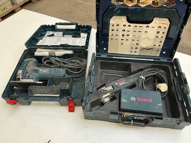 Bosch elektrische gereedschappen (2x) - afbeelding 1 van  8