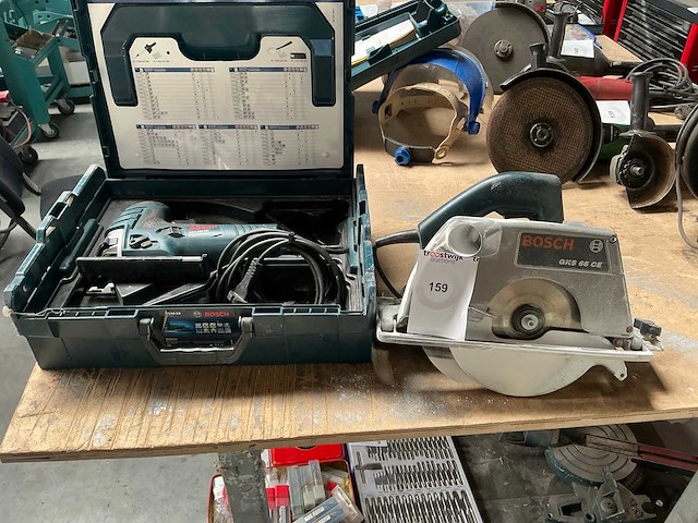 Bosch elektrische gereedschappen (2x) - afbeelding 1 van  7