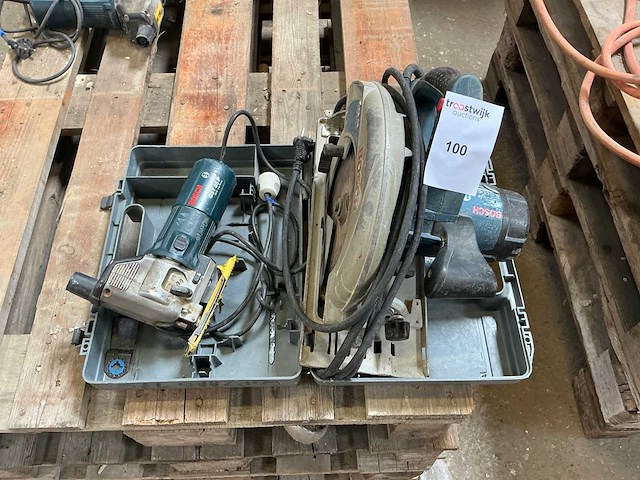 Bosch elektrische gereedschappen (2x) - afbeelding 1 van  5