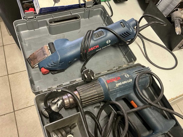 Bosch elektrische gereedschappen (2x) - afbeelding 1 van  5