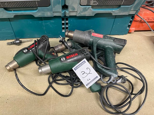 Bosch en metabo heteluchtpistool (4x) - afbeelding 1 van  4