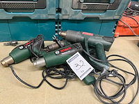 Bosch en metabo heteluchtpistool (4x) - afbeelding 2 van  4