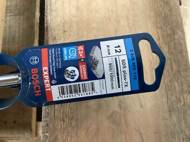 Bosch expert betonboor 12x950, sds-plus 7x (5x) - afbeelding 2 van  6