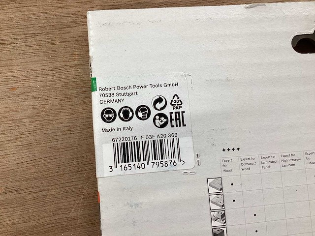 Bosch expert zaagblad voor cirkelzaag (6x) - afbeelding 4 van  4