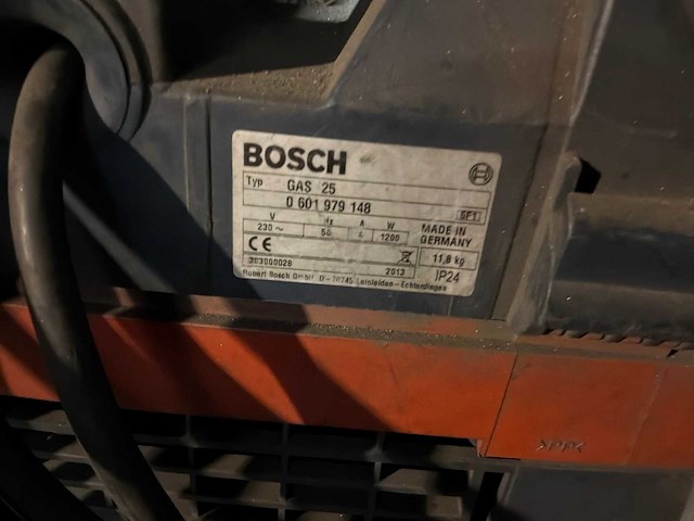 Bosch gas 25 industriële stofzuiger - afbeelding 4 van  4
