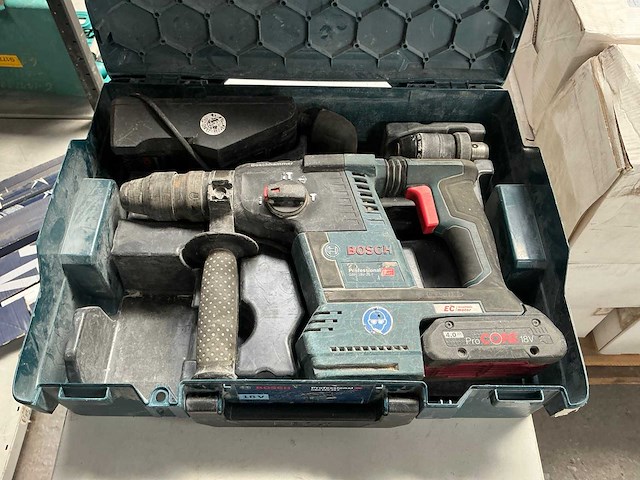 Bosch gbh 18v-26f boormachine - afbeelding 1 van  7