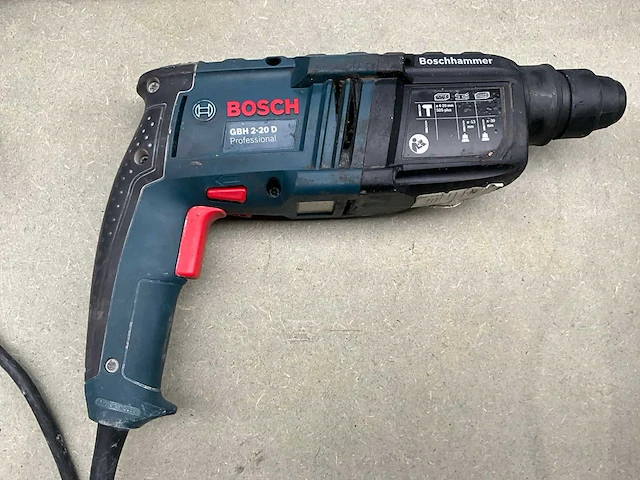 Bosch gbh 2-20 d boormachine - afbeelding 4 van  4