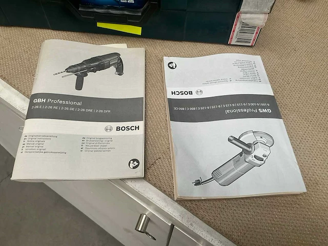 Bosch gbh 2-26 dre / gws 660 boormachine en haakse slijpmolen - afbeelding 3 van  11