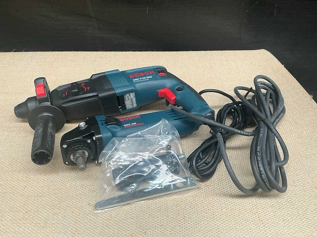 Bosch gbh 2-26 dre / gws 660 boormachine en haakse slijpmolen - afbeelding 1 van  11