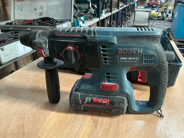 Bosch gbh 36 v-li accu boor/breekhamer - afbeelding 4 van  7