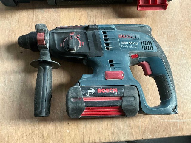 Bosch gbh 36 v-li accu boor/breekhamer - afbeelding 5 van  7
