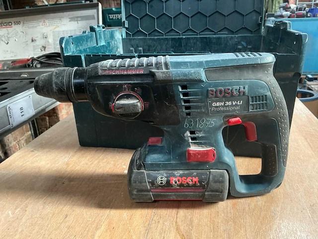 Bosch gbh 36 v-li accu boor/breekhamer - afbeelding 3 van  6