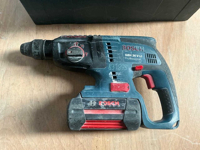 Bosch gbh 36 v-li accu boor/breekhamer - afbeelding 5 van  6