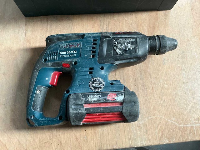 Bosch gbh 36 v-li accu boor/breekhamer - afbeelding 6 van  6