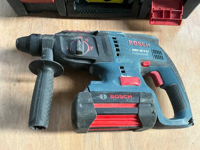 Bosch gbh 36 v-li accu boor/breekhamer - afbeelding 5 van  5