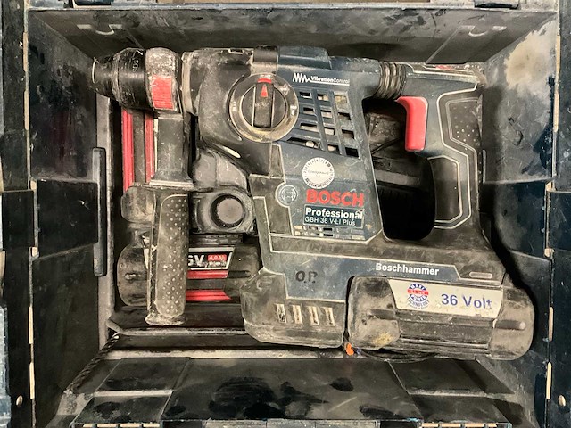 Bosch gbh 36 v-li plus accu-boorhamer - afbeelding 4 van  4