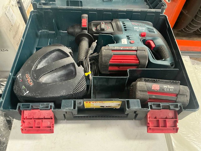 Bosch gbh 36v-li boormachine - afbeelding 1 van  9