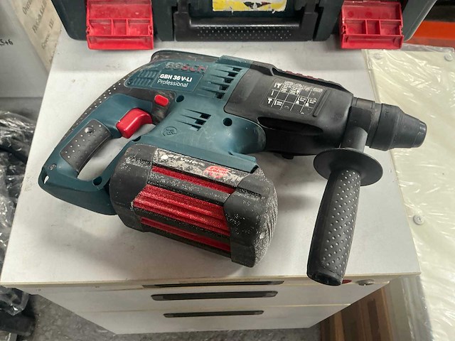 Bosch gbh 36v-li boormachine - afbeelding 3 van  9