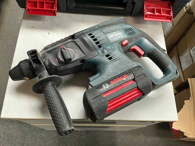 Bosch gbh 36v-li boormachine - afbeelding 3 van  10