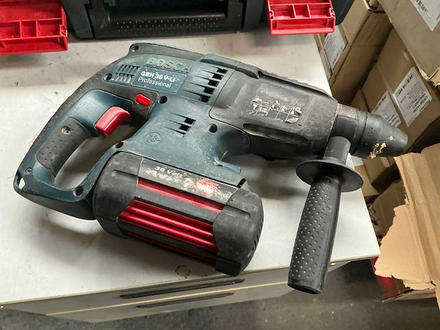 Bosch gbh 36v-li boormachine - afbeelding 4 van  10
