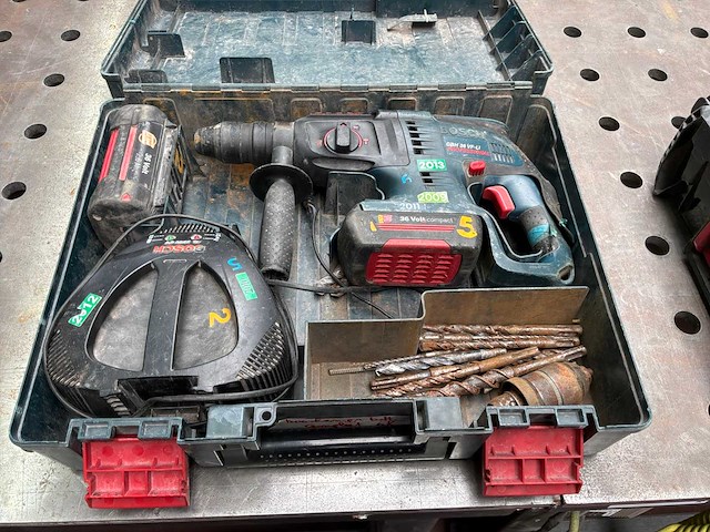 Bosch gbh36vf-li boormachine - afbeelding 1 van  3