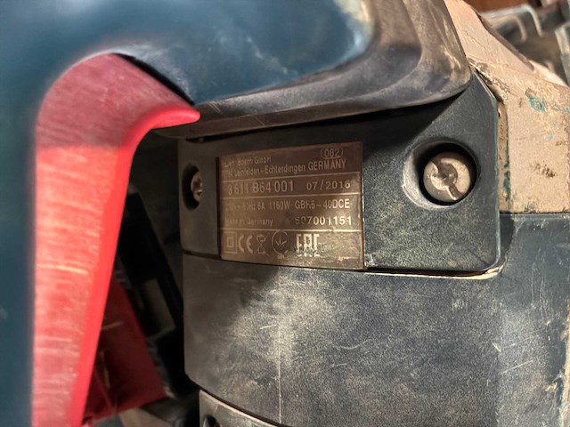 Bosch gbh5-40 boormachine - afbeelding 3 van  3