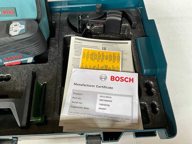 Bosch gcl 2-50 cg accu combilaser - afbeelding 5 van  7