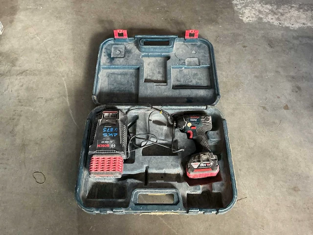 Bosch gdr 14,4 v-li accu schroefmachine - afbeelding 1 van  2