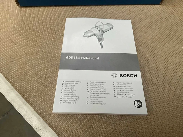 Bosch gds 18 e slagmoersleutel - afbeelding 4 van  6