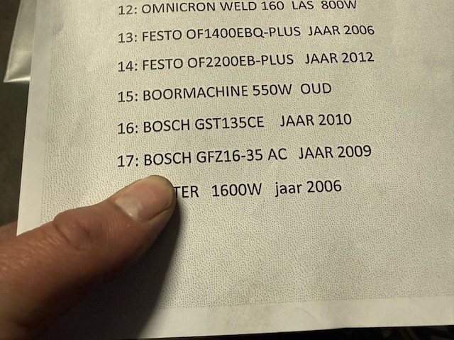 Bosch gf16-35 ac - afbeelding 3 van  3