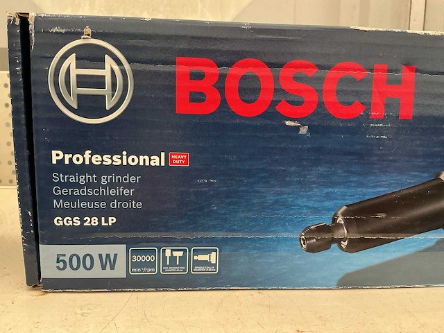 Bosch ggs 28 lp professionele rechte slijpmachine - afbeelding 2 van  2