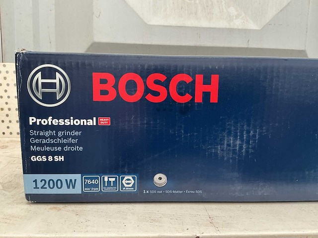 Bosch ggs 8 sh professionele rechte slijpmachine - afbeelding 2 van  2