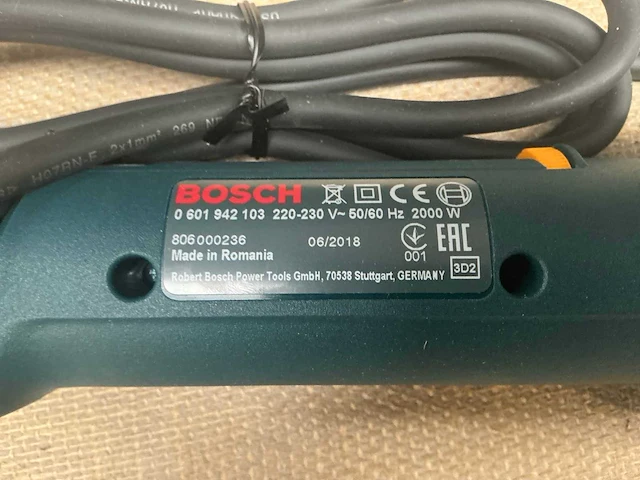 Bosch ghg 600 ce heteluchtpistool - afbeelding 5 van  5