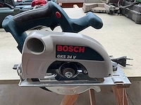 Bosch gks 24 v cirkelzaagmachine - afbeelding 2 van  7