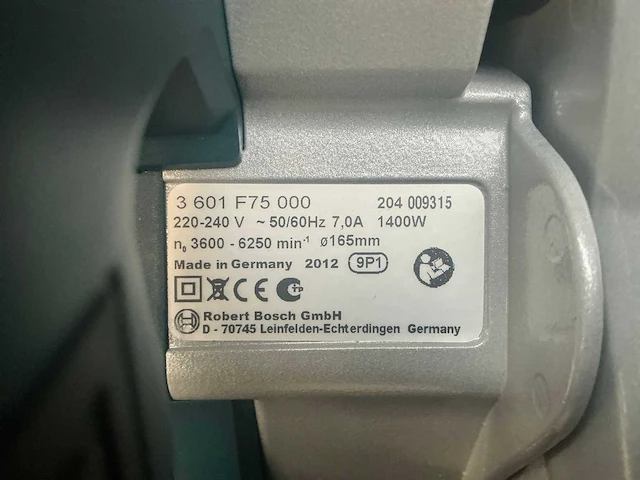 Bosch gkt 55 gce cirkelzaagmachine - afbeelding 4 van  6