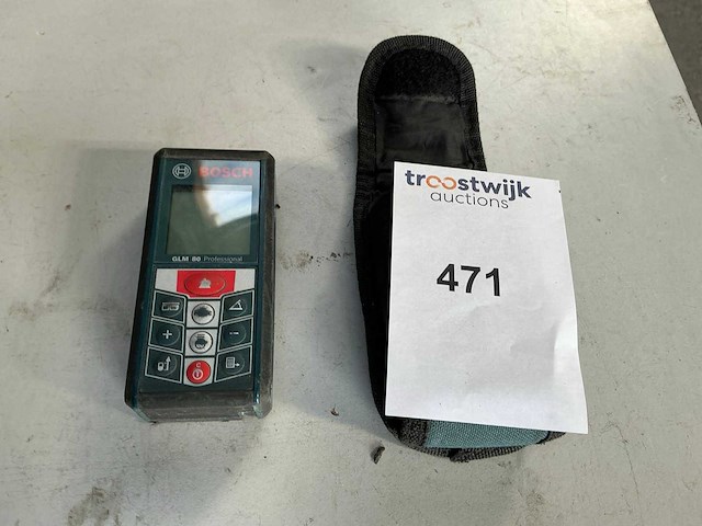 Bosch glm 80 digitale afstandsmeter - afbeelding 1 van  4