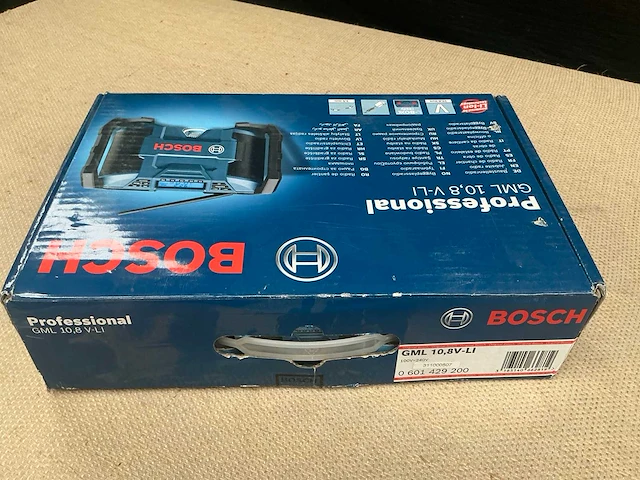 Bosch gml 10,8v-li werfradio - afbeelding 3 van  5