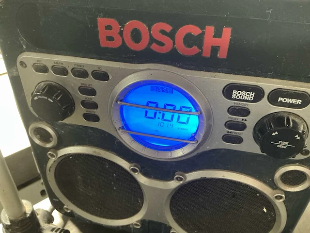 Bosch gml 24v werfradio radio & wekker - afbeelding 4 van  5