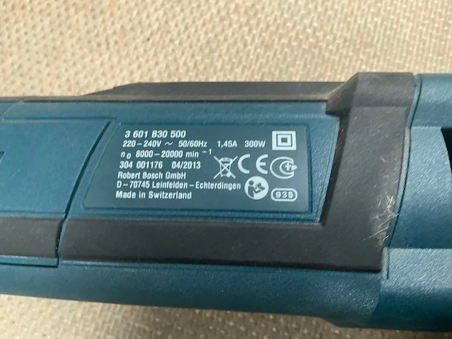 Bosch gop 300 sce multitool - afbeelding 6 van  6