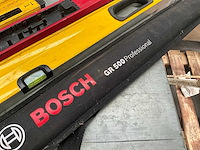 Bosch gr500 professional meetlat + 5x waterpas - afbeelding 3 van  8