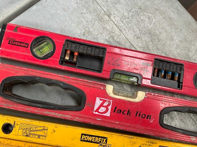 Bosch gr500 professional meetlat + 5x waterpas - afbeelding 8 van  8