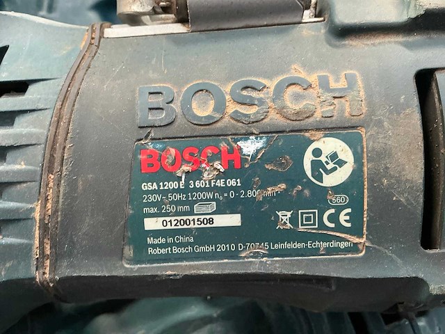 Bosch gsa 1200 e reciprozaag - afbeelding 5 van  5